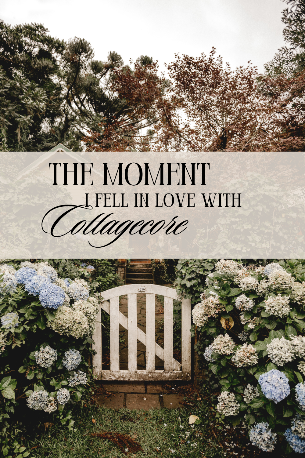 the moment i fell in love with cottagecore aesthetic